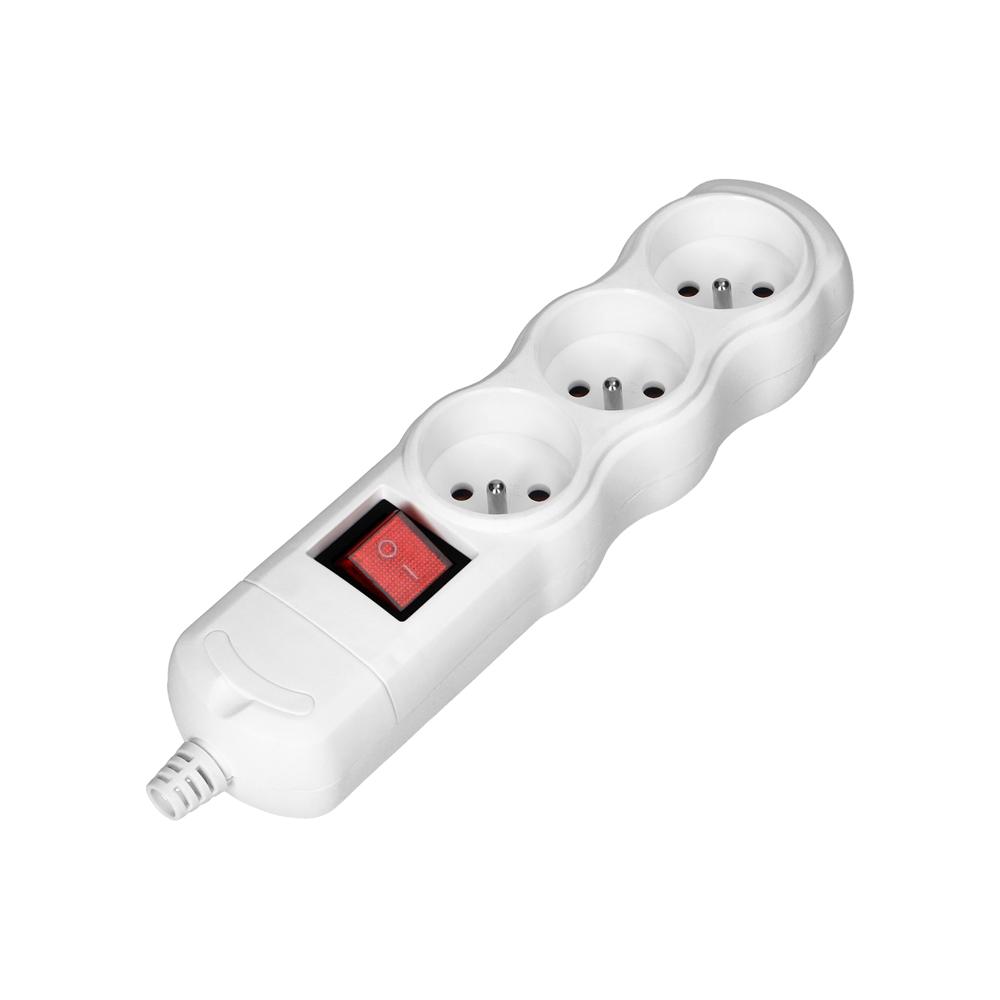 Splitter 4x2P+Z, white-gray