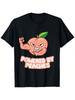 Powered By Peaches Унисекс-Взрослые, Унисекс-Дети Футболка с коротким рукавом Классический крой Черный S