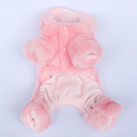 Моющаяся одежда для домашних животных, фланелевая куртка с милым принтом, пальто с капюшоном для собак, тонкая работа