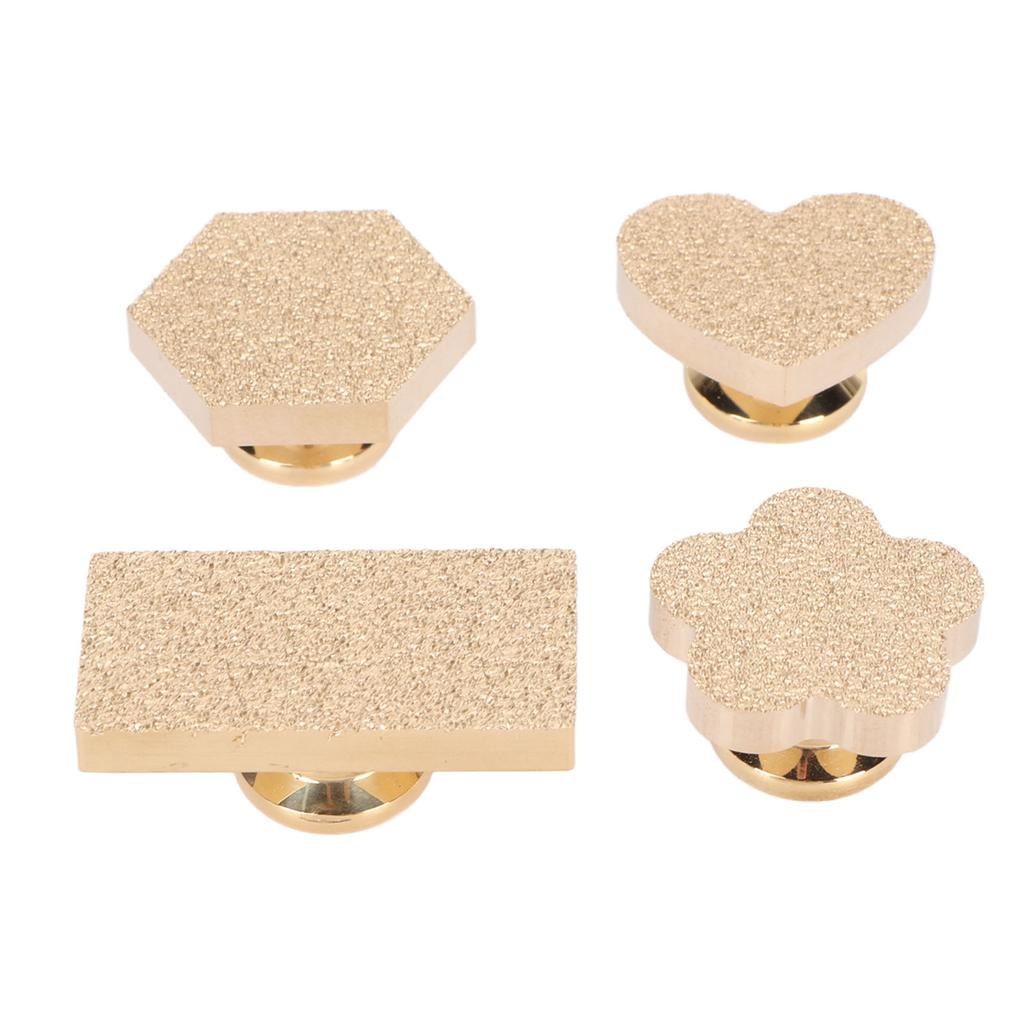 4 шт. матовый штамп пустой ассорти формы медный светлый воск печать штамп для ремесла