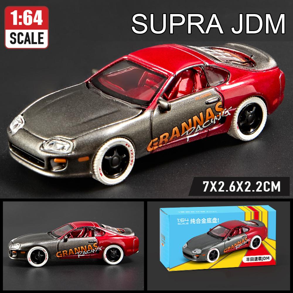 1:Масштаб 1/64 JDM Corvette GT500 Firebird Daytona Stardust Сплав Литые Модели Игрушки Серия Миниатюрные Машинки Для Детских Игрушек Подарки