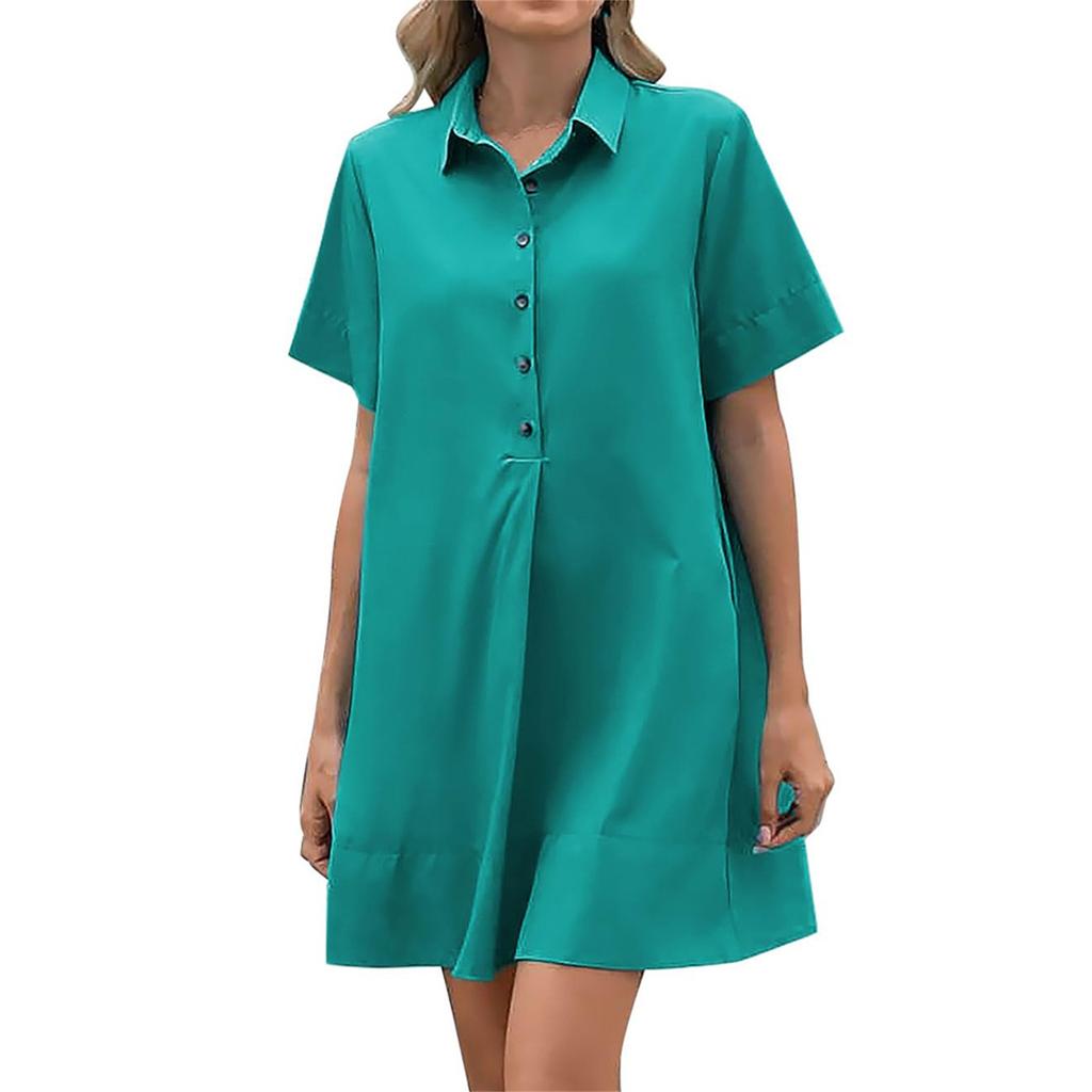 Женский повседневный сарафан длиной до колена, модное удобное платье