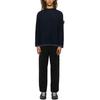 STONE ISLAND Logo Patch Crewneck Jumper 8115532C1-V0020