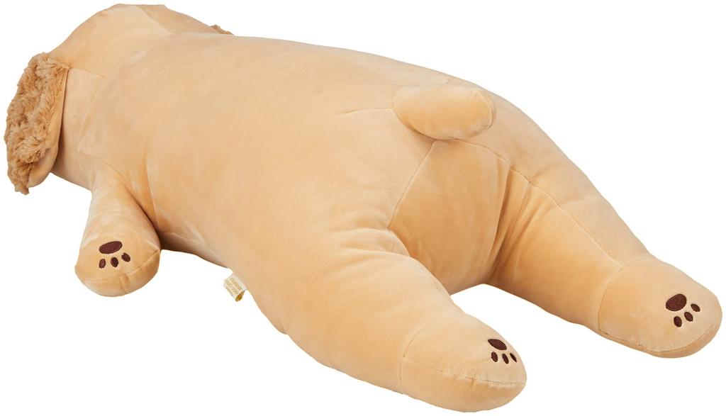 Ribuhaato Подушка для тела Премиум Nemunemu Animals Золотистый ретривер Сора Размер L (Общая длина приблизительно. 74см) Пушистая Жевательная Подушка-Игрушка в Подарок