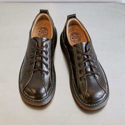 Модные ретро кожаные туфли женские британские новые толстые подошвы одинарные туфли повседневные женские туфли Sapatos Femininos Zapatos De Mujer