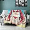1PC Kotori Itsukakimi Ni Todoke Patterned Flannel Blanket Suitable For All Seasons For Home Decor Warmth And Comfort Gifts Holiday Present