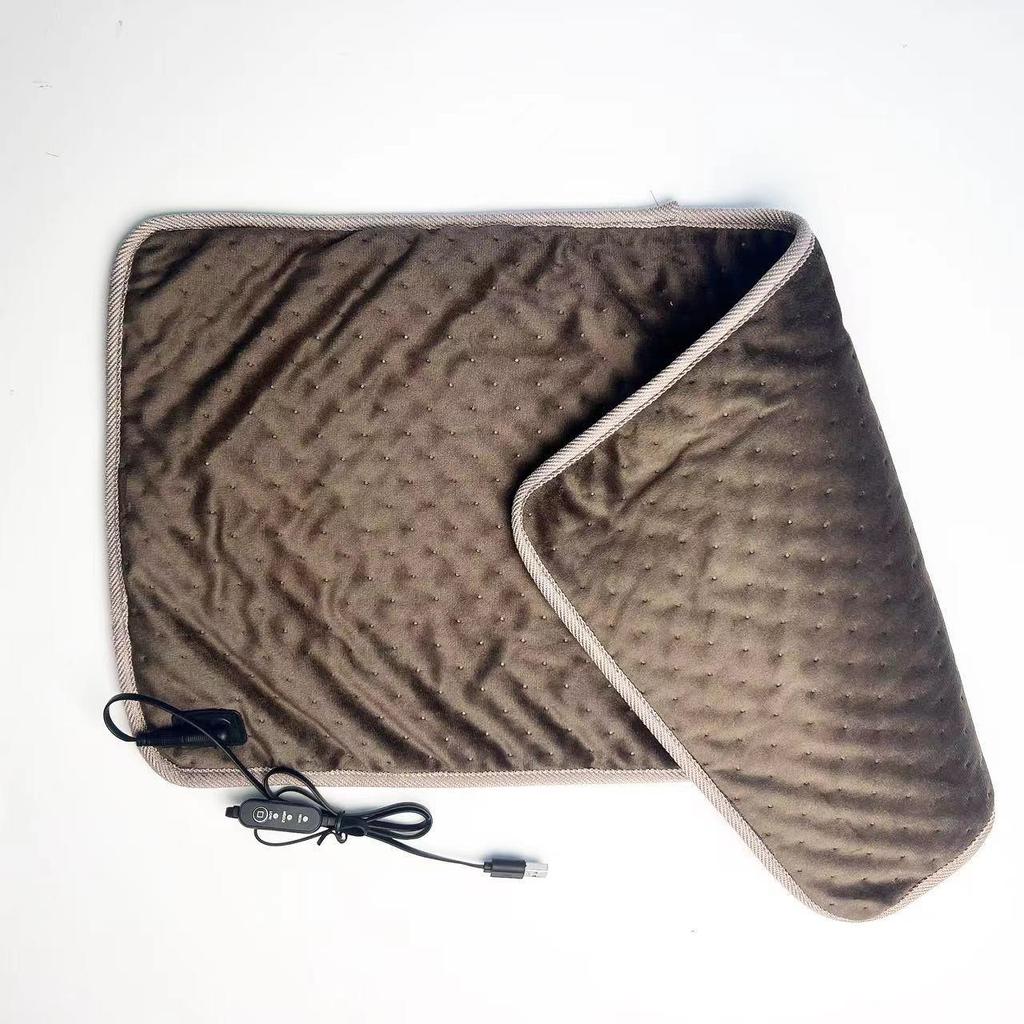Портативное электрическое одеяло с подогревом через USB: Многофункциональная зимняя грелка с поддержкой Power Bank