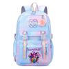 K-Pop Inspired Lightweight School Backpack Girls Large Capacity Nylon Daypack With Zippered Interior Compartment