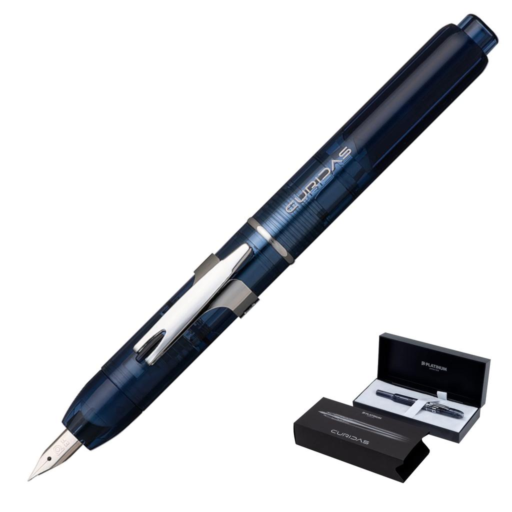 Platinum Fountain Pen Fountain Pen Curidas Abyss Blue Extra Fine PKN-7000#50-1