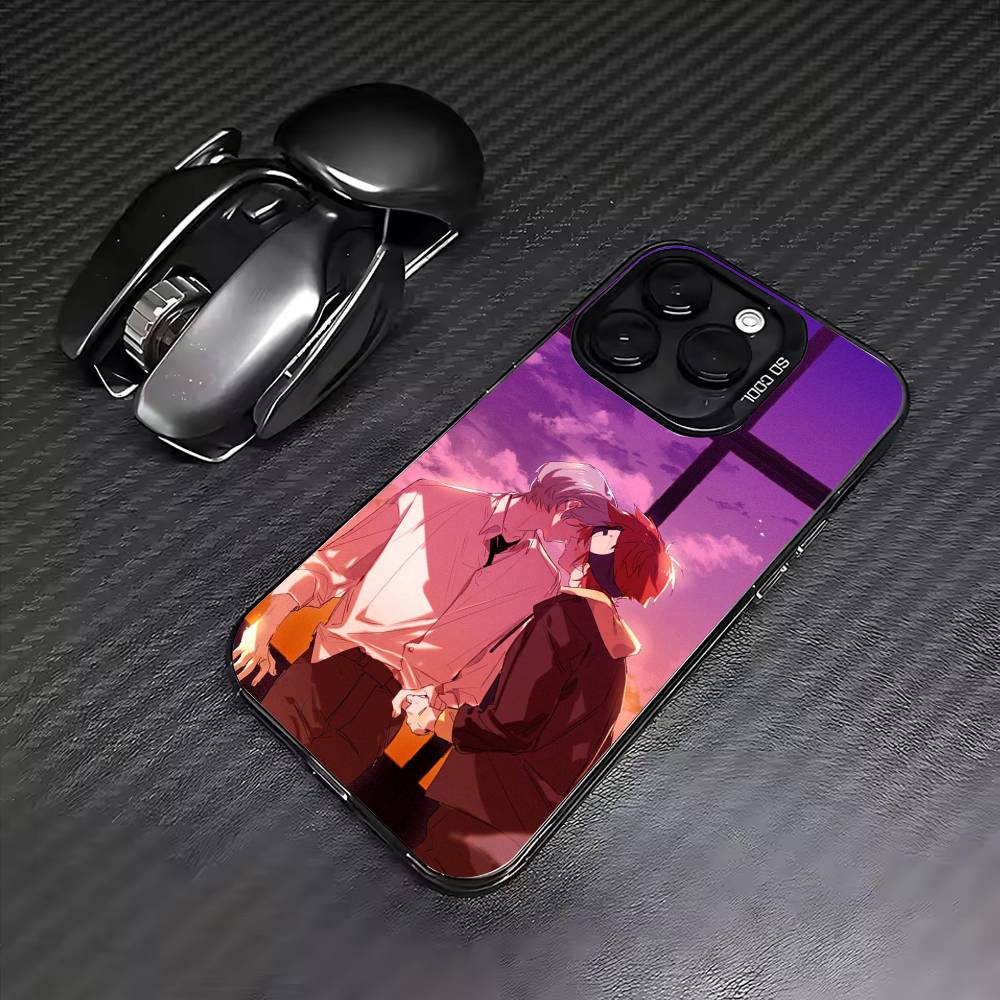 Чехол для телефона S-SK8 Аниме The InfinityS Для iPhone 17, 16, 15, 14, 13, 12, 11 Plus, Pro Max Цветной Посеребренный Внутренний Чехол
