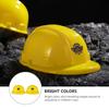 6pcs Clothing Tool Hat Baby Party Hats for Kids Child Hard Plastic Construction Worker Toy