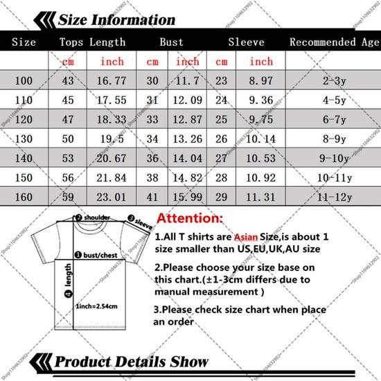 Minionses Boys Birthday Party T-shirt Cartoon Anime Pattern Number 1-9 Printed T-Shirt Kids Summer Clothes Fashion Tops Gifts