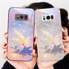 Текстура зеленого кленового листа Для Samsung S22 S8 S9 10 20 Ultra S21 Pro S22 Plus S23 FE S24 Ultra S25 Edge S25Ultra Стеклянный чехол для телефона