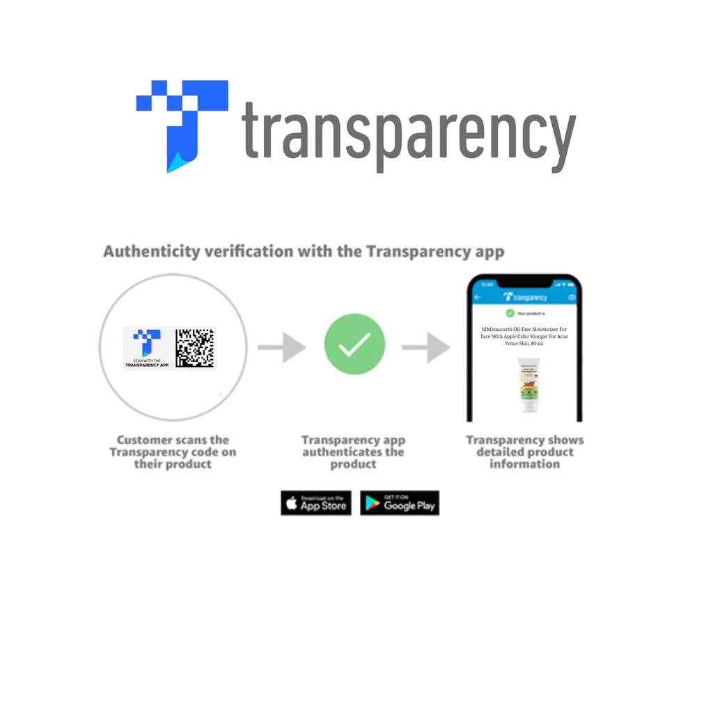 Mamaearth Увлажняющий крем для лица без масел 80 мл для кожи, склонной к акне, с яблочным уксусом, нежирный увлажняющий крем для жирной кожи