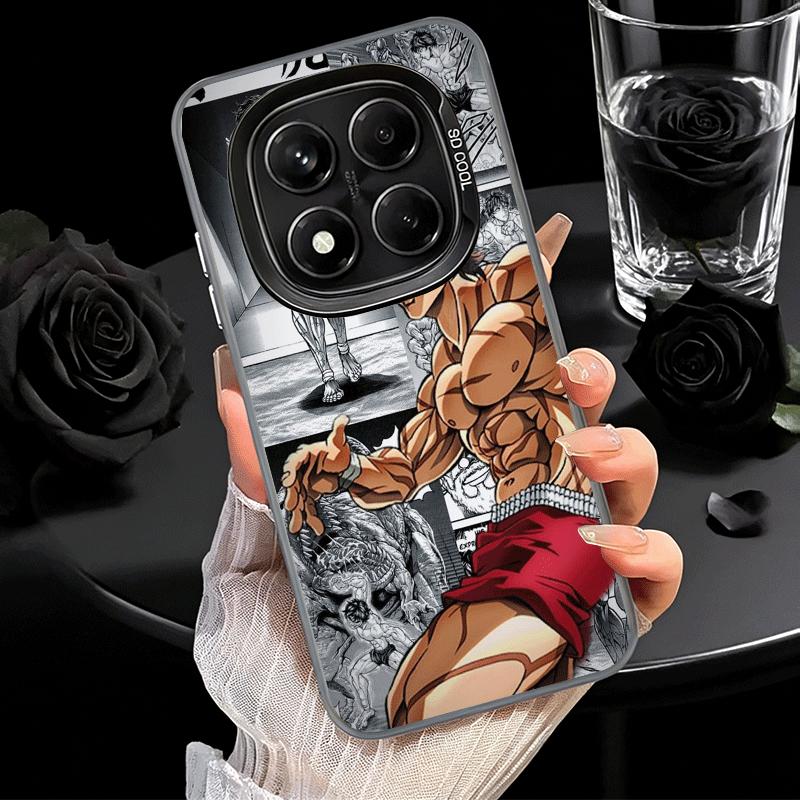 Baki the Grappler Anime Shockproof Phone Case for Xiaomi Redmi Note 15 14 13 12 Pro Plus 11 11S 11T 5G Cover Anti Fall Fundas