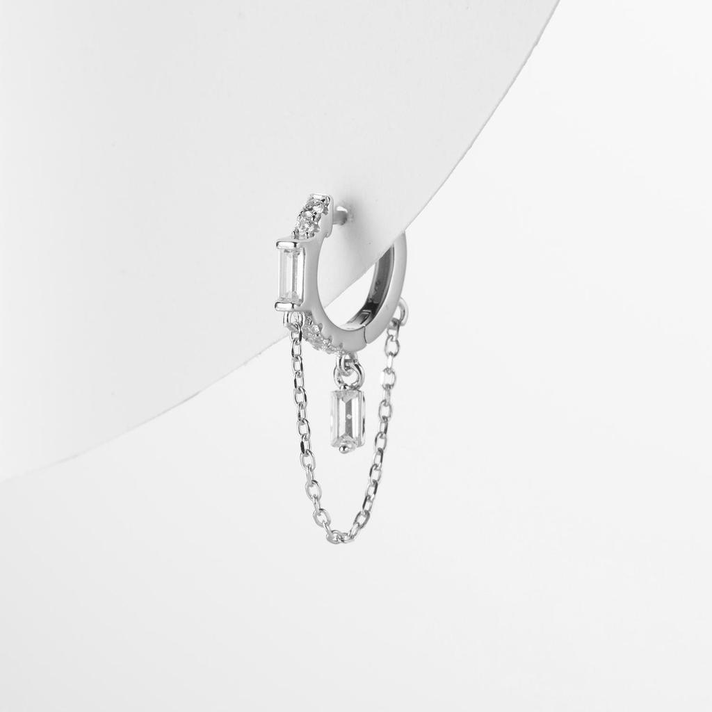 ANDYWEN 100% стерлингового серебра 925 пробы, золотые сирени, флирт, циркон, CZ, цепочка, серьги-капли, висячие серьги для пирсинга, женские ювелирные украшения