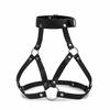 Yemax Bondage Restraint Collar with Nipple SM Restraint Harness Belt SM Restraint Adult Seductive Bra Tape, Tape, Cuff, Costume, Outfit, Binding,