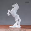Статуя из смолы Золотая Белая Черная Фигурка Лошади Скандинавские Абстрактные Украшения Для Статуэток Для Интерьера Скульптуры Домашний Декор