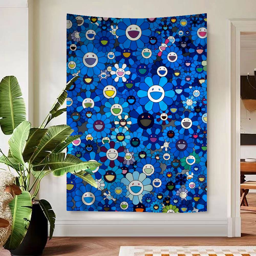 Fashing Ttakashi Mmurakami Hanging Bohemian Tapestry Bohemian Wall Tapestries Mandala Kawaii Room Decor