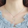 Women Necklace Delicate Temperament Sunflower Pendant Necklace Elegant Alloy Clavicle Chain
