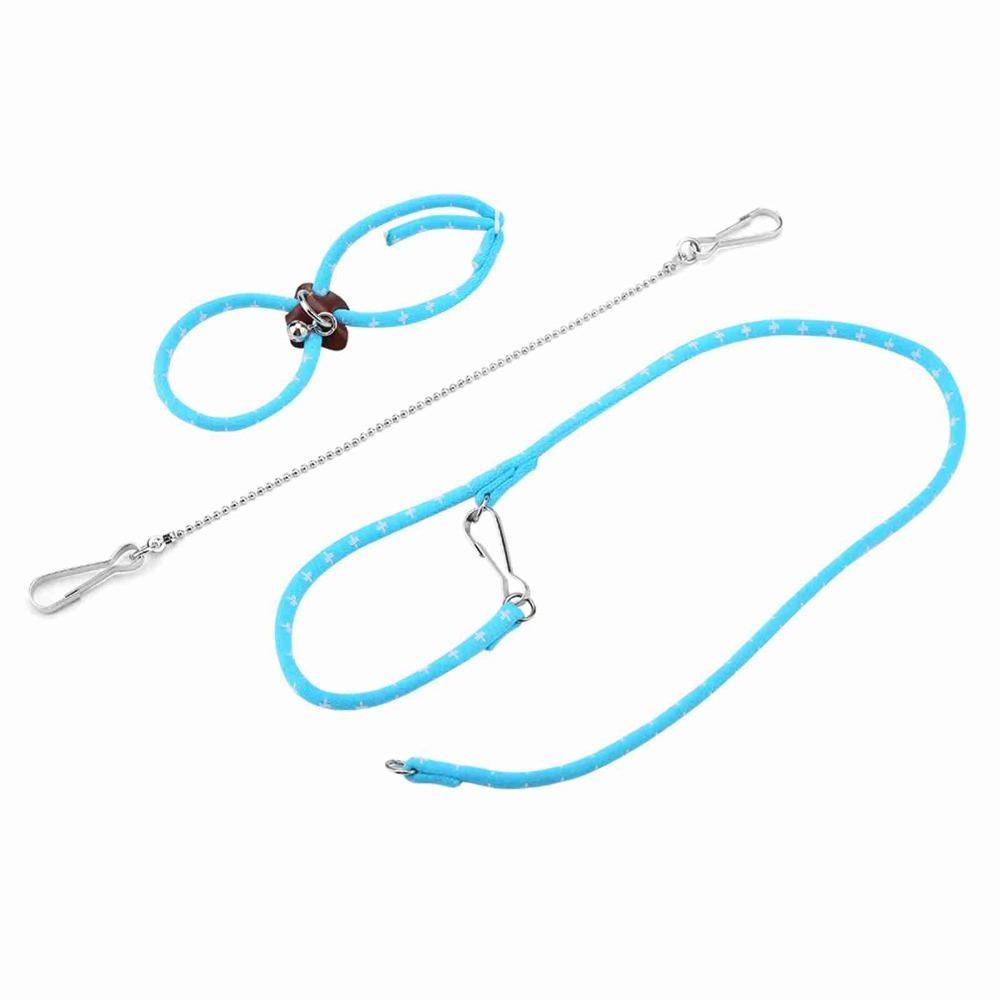 Adjustable Knot Adjustable Harness Bell Attachment Small Pet Harness Training Leash Mice