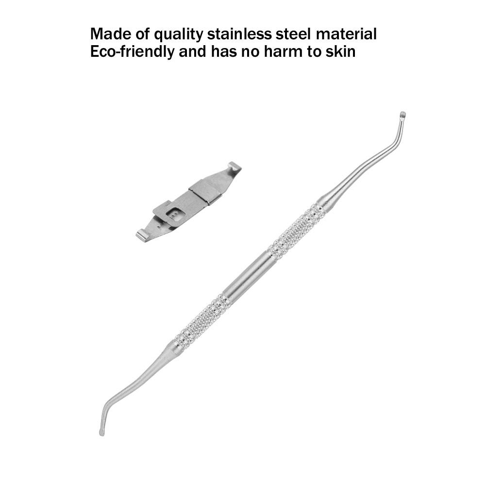 Инструмент для коррекции ногтей, 3 шт./компл., корректор вросшего ногтя, пряжка для корректора ногтей