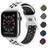 Силиконовый ремешок для Apple Watch Ultra 2 49мм 46мм 45мм 38мм 40мм 44мм Спортивный браслет для iWatch Серии 10 9 8 7 6 SE 5 4 3 Ремешок