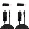 2 шт. USB повышающий преобразователь DC 5 В до 9 В повышающий USB-кабель DC
