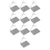 10 Sets Action Figure Stand Transparent Acrylic Anime Figure Display Stand Support Holder Base