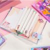Hot K-POP Demon Hunter Girl Group A5 color page magnetic buckle notebook diary color planner book suitable for gift giving
