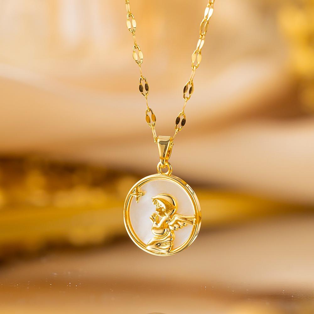 Elegant Full Zircon Copper Necklace Women Simple Exquisite Collarbone Chain Luxury Micro Inlaid Jewelry Gift