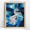 Diamond Embroidery For Children Swans Hobby And Handicraft Diamond Painting