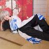Вневременно стильный Gintama Sakata Gintoki Аниме Костюм для косплея Серебряная душа на Хэллоуин Полный комплект для всех случаев