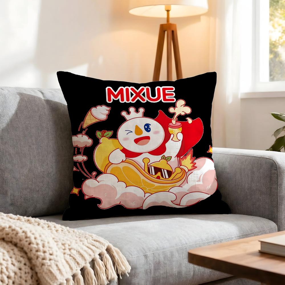 Brand Mixue Cushion Cover 1Pcs Decorative Covers Soft Cushion Case For Sofa Couch Decor 40X40 45X45 Pillowcases