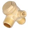 323 Обратный клапан 3-ходовой латунный резьбовое соединение Аксессуары для воздушного компрессора 7 мм 16 мм 14 мм
