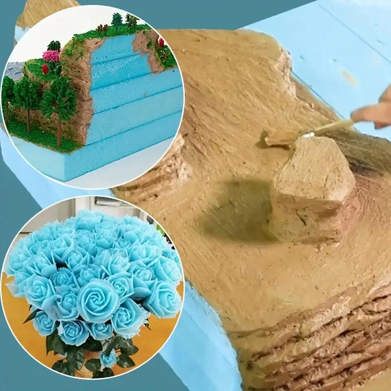 1 шт. 30x20 см Пенопластовая плита высокой плотности Материал для DIY-моделей Основа для диорамы Пенопластовые блоки Материал для моделирования для рукоделия Моделирования Ландшафта