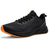 361 Abrasion Resistant Lightweight Wear resistant And Lightweight Low top Casual Running Shoes Men's Black Orange 572522218 /