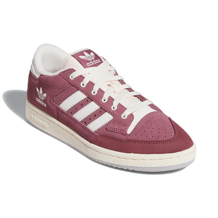 adidas Originals Centennial 85 Low Кожаные Повседневные Нескользящие Прочные Низкие Кеды для Скейтборда Унисекс Красные GX2216