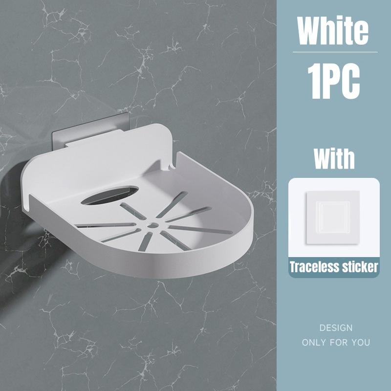 1/2Pcs Wall-Mounted Camera Bracket Self-Adhesive Non-Drilling Monitor Shelf Fixed Monitoring Rack Space Saving Storage Holder