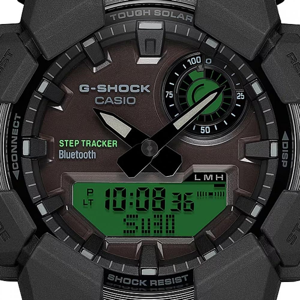 Casio G Shock Черный и Электро-зеленый Ga b010beG 1ajf
