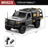 1/12 Полномасштабный Радиоуправляемый Вездеход 4WD Внедорожный Пикап с Дистанционным Управлением и Светодиодной Подсветкой Перезаряжаемый Лазающий Автомобиль Хобби Игрушки для Мальчиков Взрослых