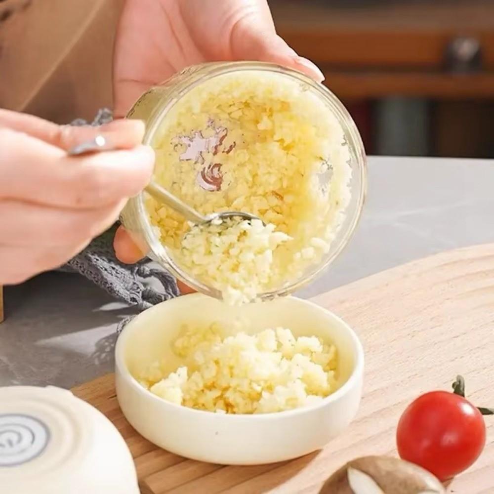 Wireless Electric Vegetable Chopper Portable Kitchen Food Chopper Garlic Crushing