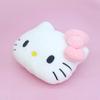 Sanrio Nara Home Deco Flat Fur Face Cushion Cutie, a Popular Character In Korea