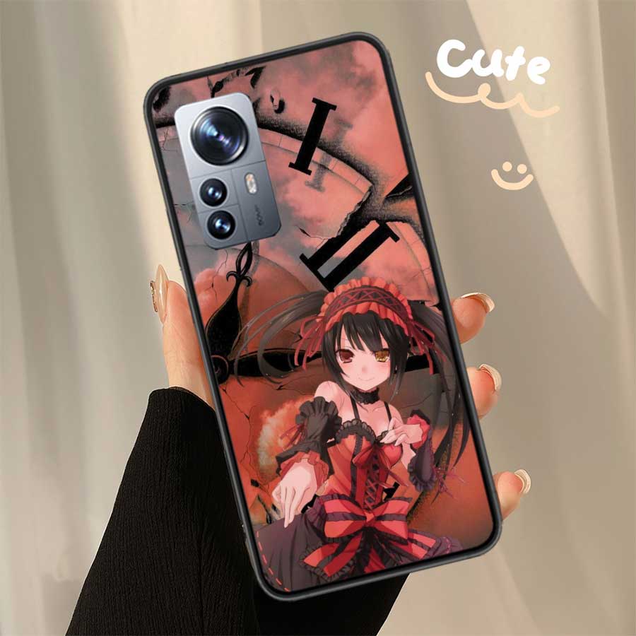 Чехол для телефона Date A Live Токисаки Куруми для Xiaomi Poco X7 X6 X5 X4 X3 GT NFC M4 M5 Pro 5G M3 Mi F6 F5 F4 F3 F2 F1 Capa Coque TPU