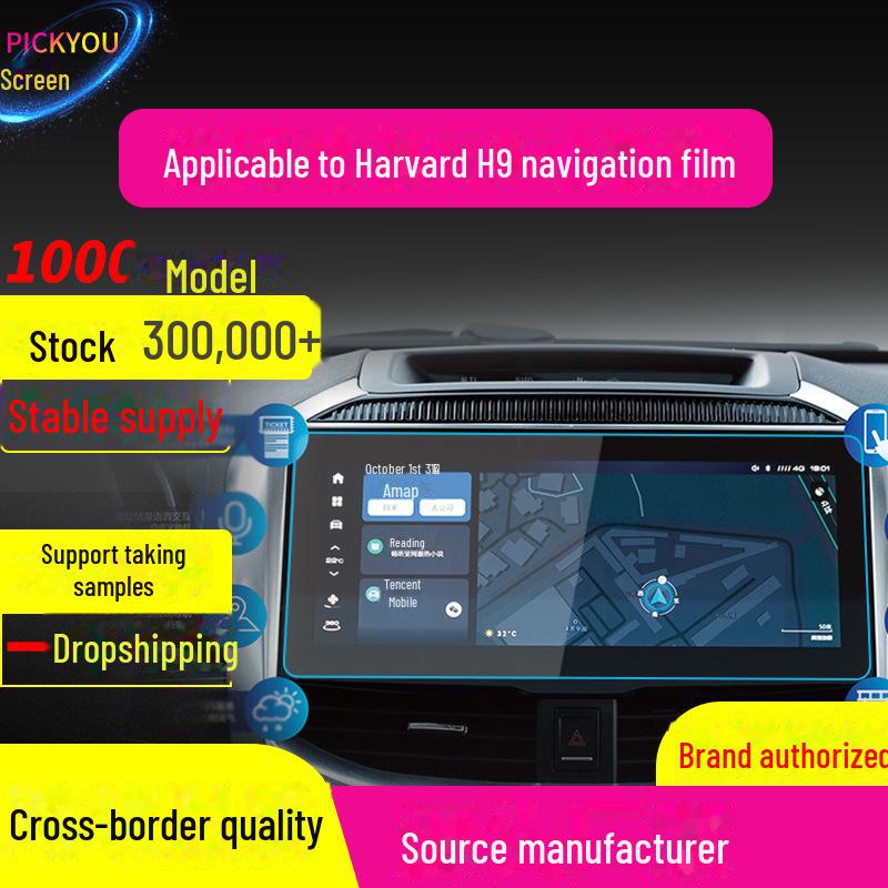 Защитная пленка для навигации и центрального управления Great Wall Haval, совместимая с 24 моделями