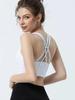 Women's Cross Back Shockproof Yoga Sports Bra - Breathable Summer Camisole