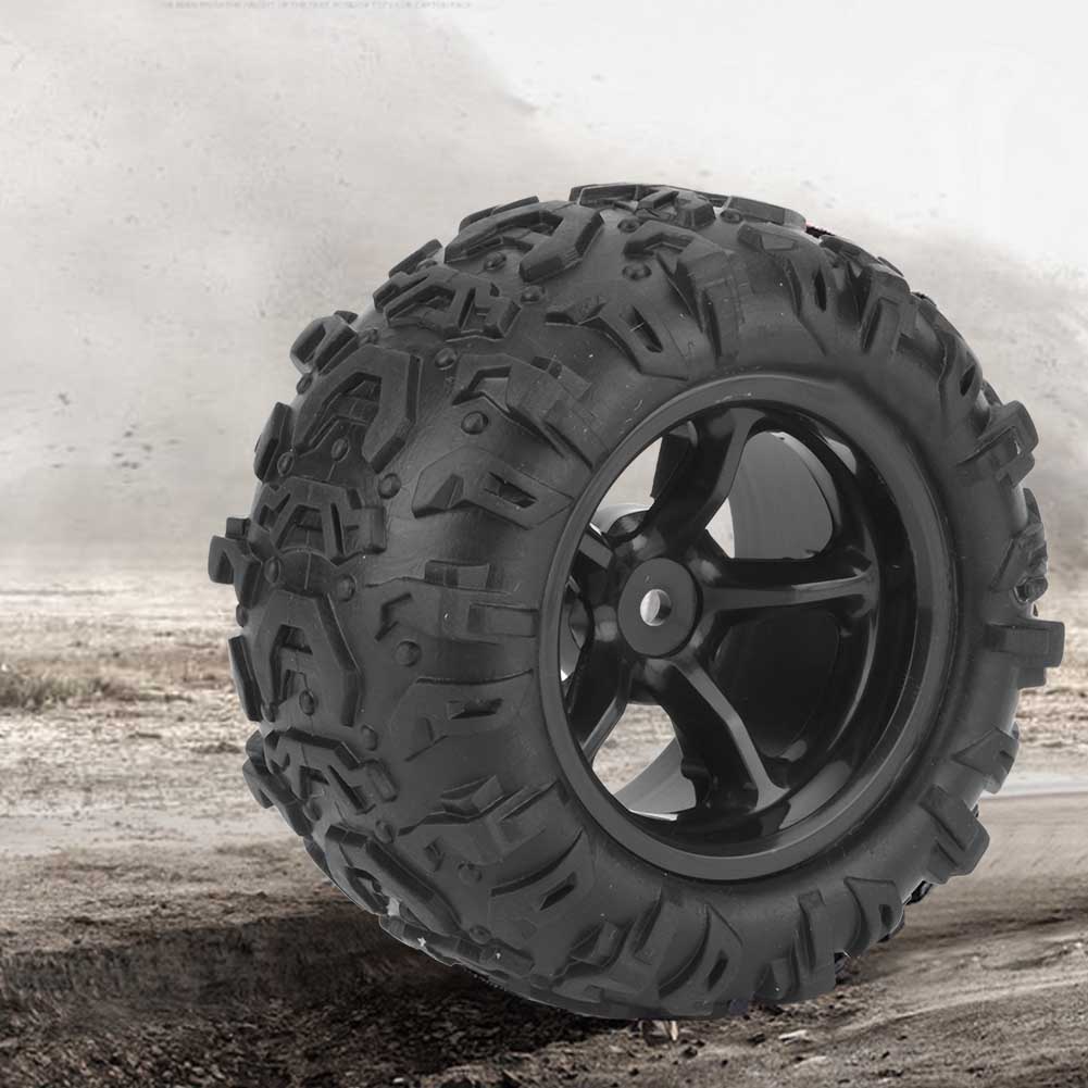 2 шт. PXtoys RC Truck Tire Wheel Шина со ступицей для модели автомобиля 9300 9302 1/18