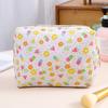 Fashion Fruit Print Cosmetic Bag Women Make Up Bag Portable Travel Cosmetic Organizer Female Makeup Pouch Case Toiletries Bag