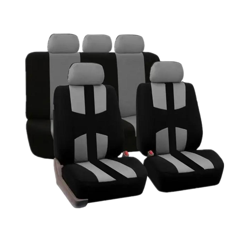 Front+Rear High-quality Breathable Covers Seat Auto Cushions Sedans 9PCS For Car