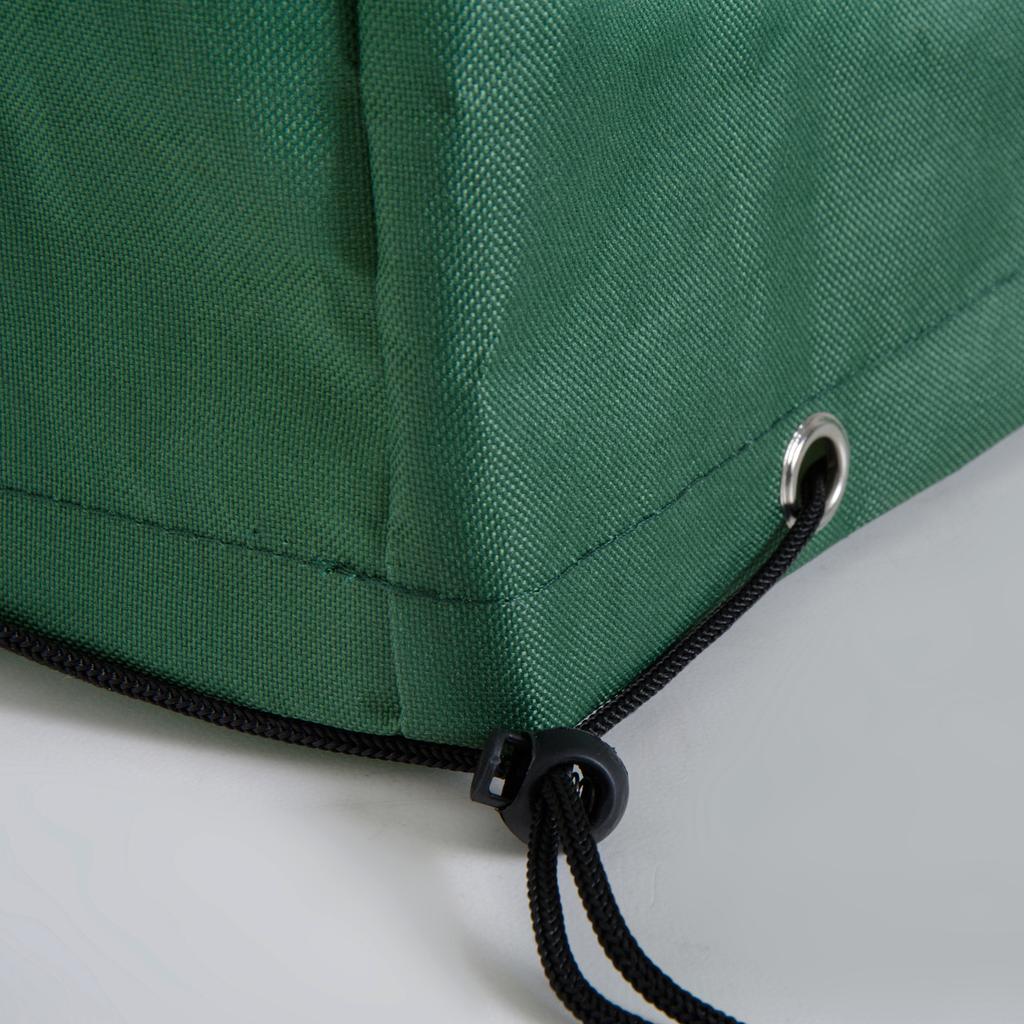 Outdoor Garden Furniture Cover Waterproof, Anti-UV 600D Heavy Duty Oxford Fabric Patio Furniture Cover for Rectangular Sofa Table Set, Green
